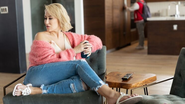 [FamilySinners] - Reverse Cowgirl Sex with Stepmom and Stepson