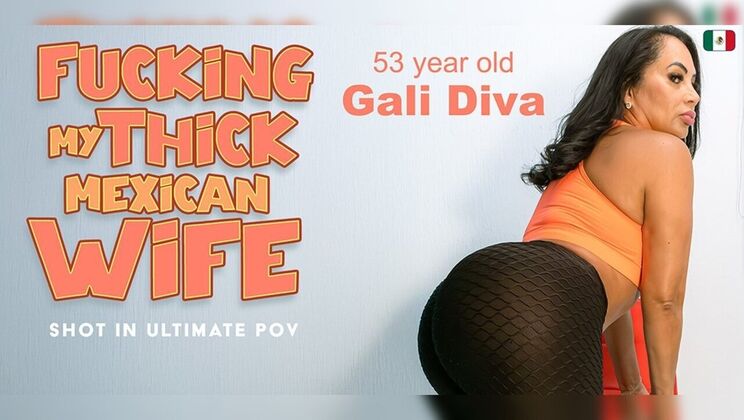 [Mature.nl] - Horny Mature Wife Gali Diva POV - Big Pussy Lips & Big Clit - Jean Pallett - Gali Diva